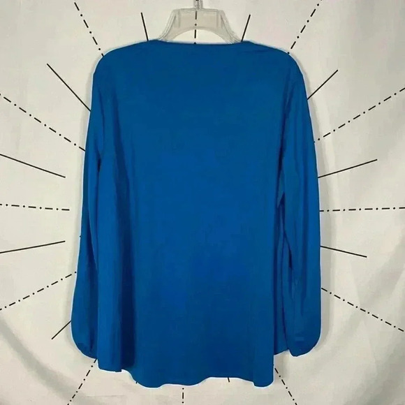 The Limited Collection Blue Beaded Long Sleeve - Picture 6 of 6